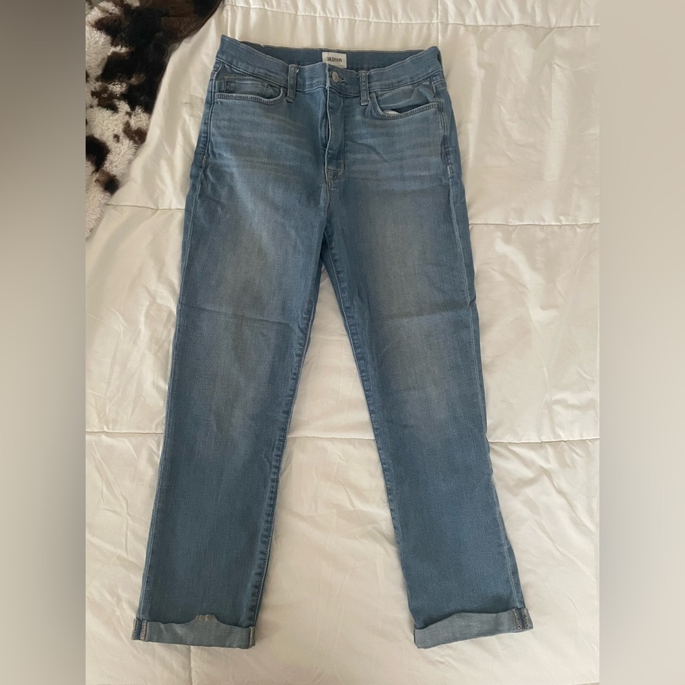 Hudson Blair High rise Straight Crop
